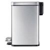 Papelera con Pedal 6L Acero Inoxidable EKO Madison